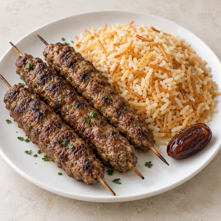 وجبة افطار صائم (كفته)