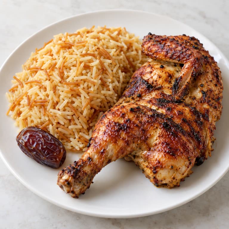 وجبة افطار صائم (دجاج)