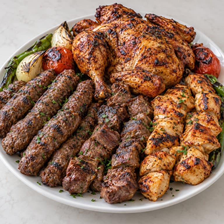 كيلو مشكل مخصوص + حبة دجاج 10 ريال