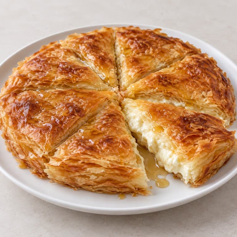 فطيرة عسل وقشطة